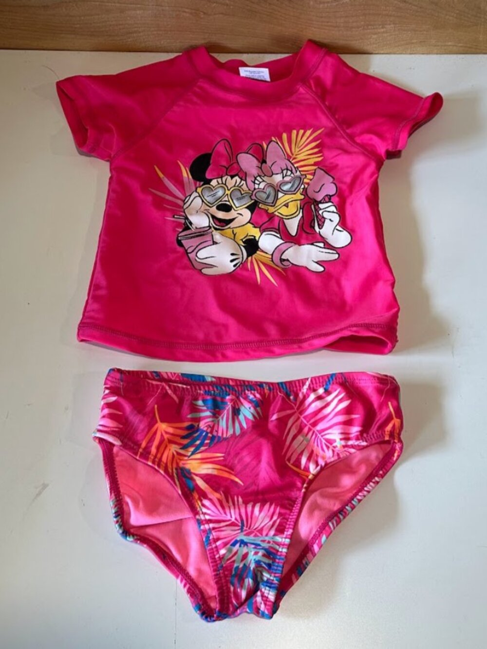 Disney Jumping Beans - 4T Swimsuit - 2 Pc. Minnie Mouse
